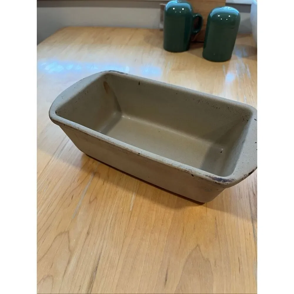 Pampered chef | stone ware bread pan